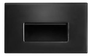 RAB FSLEDH3NB/120 3W LED Steplight Recessed, 4000K (Neutral), 39 Lumens, 82 CRI, 120V, Horizontal Model, Black Finish
