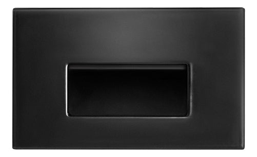 RAB FSLEDH3NB/120 3W LED Steplight Recessed, 4000K (Neutral), 39 Lumens, 82 CRI, 120V, Horizontal Model, Black Finish