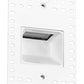 RAB FSLEDV3YW/120/TL 3W LED Steplight Recessed, 3000K (Warm), 92 Lumens, 82 CRI, 120V, Vertical Model, Trimless, White Finish