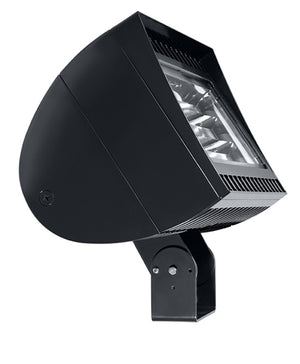 RAB FXLED200TY 200W Trunnion Mount LED Floodlight, 3000K (Warm), No Photocell, 23050 Lumens, 81 CRI, 120-277V, 7H x 6V Beam Distribution, Standard Operation, DLC Listed, Bronze Finish