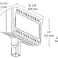 RAB FXLED300SFNW/D10 300W Slipfitter Mount LED Floodlight, 4000K (Neutral), No Photocell, 34800 Lumens, 82 CRI, 120-277V, 7H x 6V Beam Distribution, Dimmable Operation, DLC Listed, White Finish