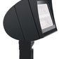 RAB FXLED78SFN/PCS2 78W Slipfitter Mount LED Floodlight, 4000K (Neutral), 6734 Lumens, 81 CRI, Standard Operation, Bronze Finish
