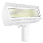 RAB FXLEDMSFW 346W/213W Field Adjustable LED Floodlight, Selectable Color Temperature 4000K/5000K, Slipfitter Mount, Wet Location
