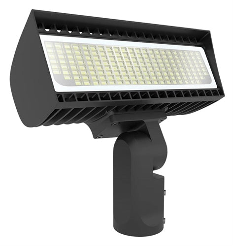 RAB FXLEDSSF Slipfitter Mount LED Floodlight, 4000K/5000K, 10,206 Lumens, 80 CRI, Standard Operation, Bronze Finish