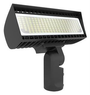 RAB FXLEDXSSF/7PR LED Flood Light 80W 4000K/5000K, 5797-11887 lumens, 82 CRI, Bronze Finish
