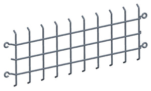 RAB GDFFLED39W Wire Guard, Compatible with FFLED52, FFLED39, FFLED26, Wire Finish
