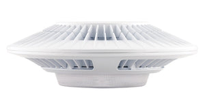 RAB GLED52YW 52W LED Garage Light, 3000K Color Temperature (Warm), Ceiling Mount, Standard Operation, White Finish