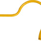 RAB GN1LED26YRYL 26W LED Gooseneck No Shade with 24" Goose Arm, 3000K (Warm), Rectangular Reflector, Yellow Finish