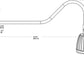 RAB GN2LED13NBWN 13W LED Gooseneck No Shade with 35" Goose Arm, 4000K (Neutral), Flood Reflector, Brown Finish