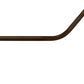 RAB GN2LED13NRBWN 13W LED Gooseneck No Shade with 35" Goose Arm, 4000K (Neutral), Rectangular Reflector, Brown Finish