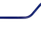 RAB GN2LED13YRBL 13W LED Gooseneck No Shade with 35" Goose Arm, 3000K (Warm), Rectangular Reflector, Royal Blue Finish