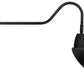 RAB GN2LED13YSAC11B 13W LED Gooseneck Cone Shade with 35" Goose Arm, 3000K Color Temperature (Warm), Spot Reflector, 11" Angled Cone Shade, Black Finish