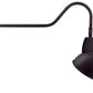 RAB GN2LED26NADA 26W LED Gooseneck Dome Shade with 35" Goose Arm, 4000K (Neutral), Flood Reflector, 15" Angled Dome Shade, Bronze Finish