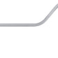 RAB GN2LED26YSS 26W LED Gooseneck No Shade with 35" Goose Arm, 3000K (Warm), Spot Reflector, Silver Finish