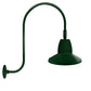 RAB GN3LED26NRSTG 26W LED Gooseneck Straight Shade with Upcurve 30" High, 25" from Wall Goose Arm, 4000K (Neutral), Rectangular Reflector, 15" Straight Shade, Hunter Green Finish