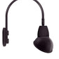 RAB GN4LED13YSAD11A 13W LED Gooseneck Dome Shade with Wall 20" High, 19" from Wall Goose Arm, 3000K (Warm), Spot Reflector, 11" Angled Dome Shade, Bronze Finish