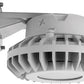 RAB HAZBLED42FF 42W Wall Mount LED Hazardous Location Fixture, 5100K (Cool), 2986 Lumens, 69 CRI, Frosted Lens, No Guard, Natural Finish