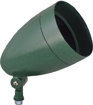 RAB HBLED10VG Flood Light 10W LED Lamp, White Light 120V-240V Verde Green Color