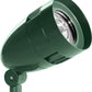 RAB HBLED26YVG 26W LED Bullet Floodlight, 3000K (Warm), No Photocell, 2023 Lumens, 81 CRI, 120-277V, 5H x 5V Beam Distribution, Standard Operation, DLC Listed, Verde Green Finish