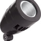 RAB HNLED18A/D10 18W LED Bullet Narrow Spotlight, 5000K (Cool), No Photocell, 1886 Lumens, 67 CRI, 120-277V, 2H x 2V Beam Distribution, Dimmable Operation, DLC Listed, Bronze Finish