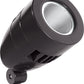 RAB HSLED18YA 18W LED Bullet Spotlight, 3000K (Warm), No Photocell, 1560 Lumens, 82 CRI, 120-277V, 3H x 3V Beam Distribution, Standard Operation, Not DLC Listed, Bronze Finish