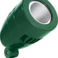 RAB HSLED26NVG/D10 26W LED Bullet Spotlight, 4000K (Neutral), No Photocell, 2093 Lumens, 81 CRI, 120-277V, 3H x 3V Beam Distribution, Dimmable Operation, DLC Listed, Verde Green Finish