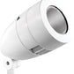 RAB HSLED26W/480 26W LED Bullet Spotlight, 5000K (Cool), No Photocell, 2336 Lumens, 68 CRI, 480V, 3H x 3V Beam Distribution, Standard Operation, Not DLC Listed, White Finish