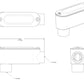 Rab LB-50SCW In-line Connectors, White Finish