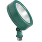 RAB LES13NVG 13W LESLIE LED Economy Bullet Flood Light, 4000K (Neutral), 1138 Lumens, 83 CRI, 120V, 6H x 6V Beam Distribution, Verde Green Finish