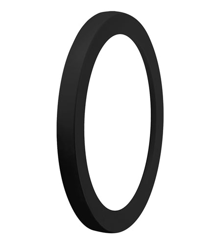 RAB LFGNLEDR Lens/Door Frame, Frosted Lens, Compatible with Gooseneck Fixture,  Red Finish