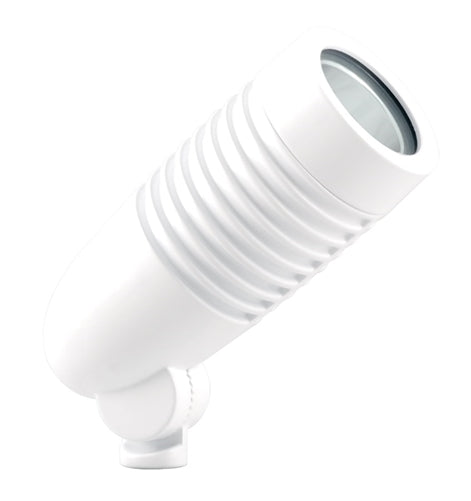 RAB LFLED5NDCW 5W Solar LED Floodlight, 4000K (Neutral), 208 Lumens, 90 CRI, White Finish