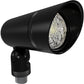 RAB LFXSB 13W Field-Adjustable Beam Angles Floodlight, 38-984 Lumens, Adjustable Color Temperature 2700-5000K Tunable White, Flood/Spot/Narrow Spot Adjustable Beam, Black