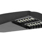 RAB LOT2T110/480/D10/HS 110W LED LOTBLASTER Area Light, No Photocell, 5000K (Cool), 9771 Lumens, 72 CRI, 480V, Type II Distribution, Dimmable, House Side Shield, Bronze Finish
