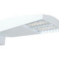 RAB LOT2T160NW/D10/UPA/5PR 160W LED LOTBLASTER Area Light, No Photocell, 4000K (Neutral), 16861 Lumens, 72 CRI, 120-277V, Type II Distribution, Dimmable, Universal Pole Adaptor w/ 5 Pin Receptacle, White Finish