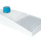 RAB LOT2T65W/D10/UPA/PCT 65W LED LOTBLASTER Area Light, 120-277V Twistlock Photocell, 5000K (Cool), 7207 Lumens, 72 CRI, 120-277V, Type II Distribution, Dimmable, Universal Pole Adaptor, White Finish