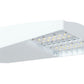 RAB LOT2T65W/D10/WS2 65W LED LOTBLASTER Area Light, Multi-Level Motion Sensor, 5000K (Cool), 7207 Lumens, 72 CRI, 120-277V, Type II Distribution, Dimmable, Standard Option, White Finish
