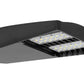RAB LOT2T65Y/480/D10/5PR 65W LED LOTBLASTER Area Light, No Photocell, 3000K (Warm), 6919 Lumens, 71 CRI, 480V, Type II Distribution, Dimmable, 5-Pin Receptacle, Bronze Finish