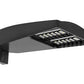 RAB LOT5T110W/480/D10/UPA/HS 110W LED LOTBLASTER Area Light, No Photocell, 5000K (Cool), 12373 Lumens, 72 CRI, 480V, Type IV Distribution, Dimmable, Universal Pole Adaptor w/ House Side Shield, White Finish
