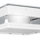 RAB MASI16-100YW/D10 100W 16" x 16" MASI Gas Station Flush Mount Canopy LED Fixture, 3000K (Warm), No Photocell, 14477 Lumens, 71 CRI, 120-277V, Dimmable Operation, DLC Listed, White Finish