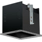 RAB MD1RTLB 1 Fixture Head Recessed Remodeler Housing, 90 CRI, Trimless Style, Black Finish