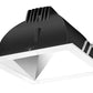 RAB NDLED4S-WYN-S-W 4" New Construction Square Trim Module, 3500K, 90 CRI, Wall Washer, Specular Silver Cone White Trim