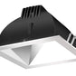 RAB NDLED6S-50Y-S-S 6" New Construction Square Trim Module, 3000K (Warm), 90 CRI, 50 Degree Beam Spread, Specular Silver Cone Silver Trim