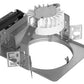 RAB NDLED7R30N/LC 30W 7" New Construction Round Rough-In, 4000K (Neutral), 82 CRI, 120-277V, Replaces 50 Watt Metal Halide and 32 Watt CFL