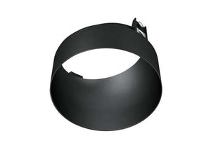 RAB NDTRIM3R20A-B-TL 3" New Construction Round Trimless Module, 20 Degree Adjustable, Black Finish