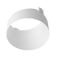 RAB NDTRIM3R20A-W-TL 3" New Construction Round Trimless Module, 20 Degree Adjustable, White Finish