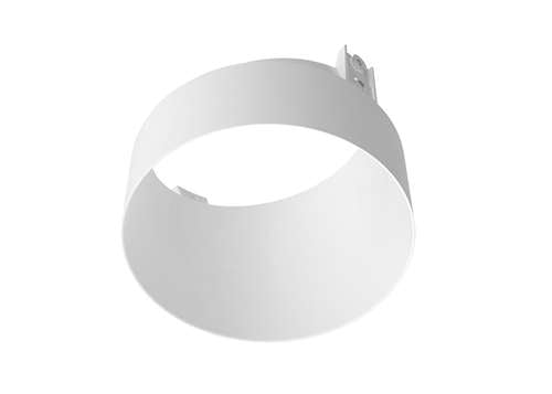 RAB NDTRIM3R20A-W-TL 3" New Construction Round Trimless Module, 20 Degree Adjustable, White Finish