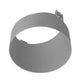 RAB NDTRIM3R40A-M-TL 3" New Construction Round Trimless Module, 40 Degree Adjustable, Matte Silver Finish