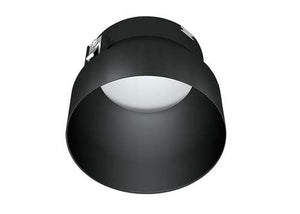 RAB NDTRIM3R50-B-TL 3" New Construction Round Trimless Module, 50 Degree Downlight, Black Finish