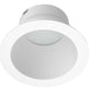 RAB NDTRIM3R80-W 3" New Construction Round Trimmed Module, 80 Degree Downlight, White Finish