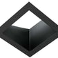 RAB NDTRIM3S40A-B 3" New Construction Square Trimmed Module, 40° Adjustable, Black Finish